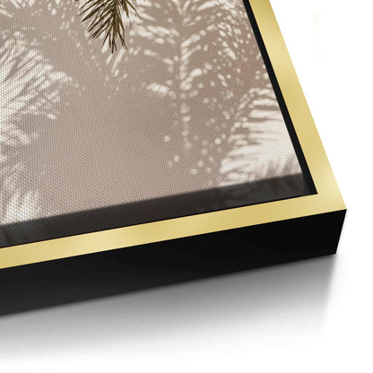 Boho Desert Chic Palm Leaf - Canvas