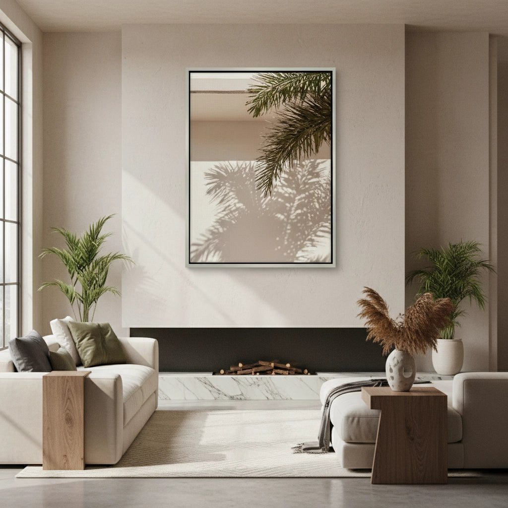 2Boho Desert Chic Palm Leaf - Canvas