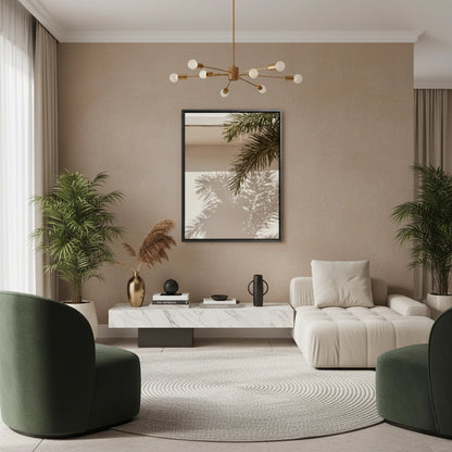 Boho Desert Chic Palm Leaf - Canvas