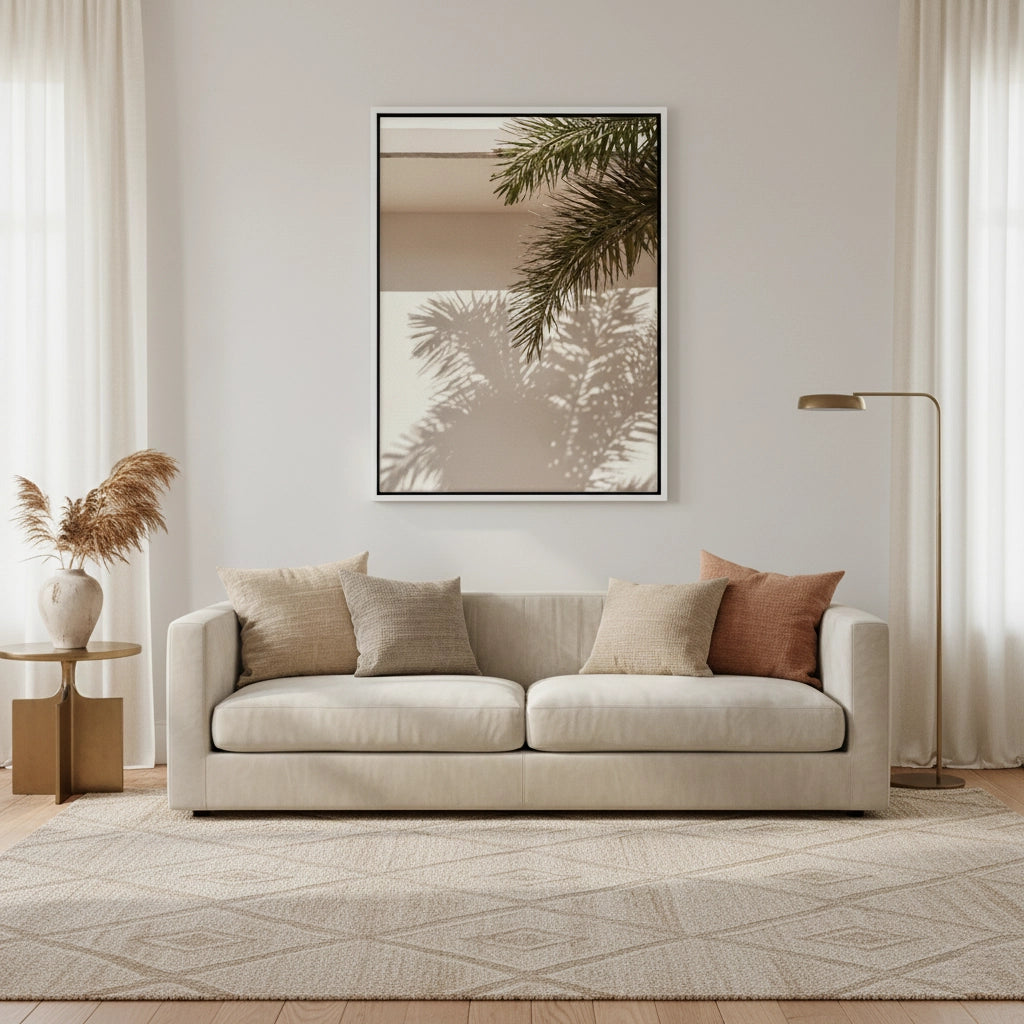 2Boho Desert Chic Palm Leaf - Canvas