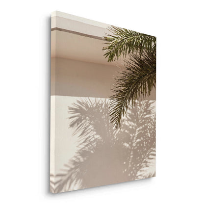 Boho Desert Chic Palm Leaf - Canvas