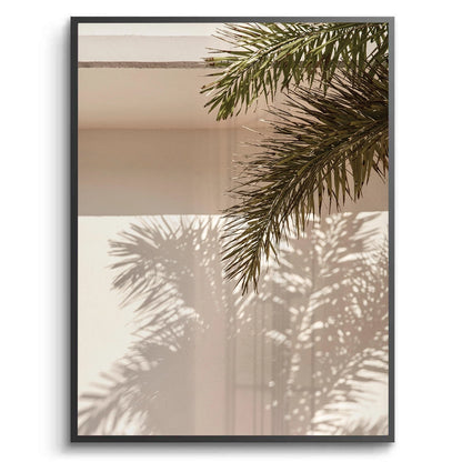 Boho Desert Chic Palm Leaf - Fine Art