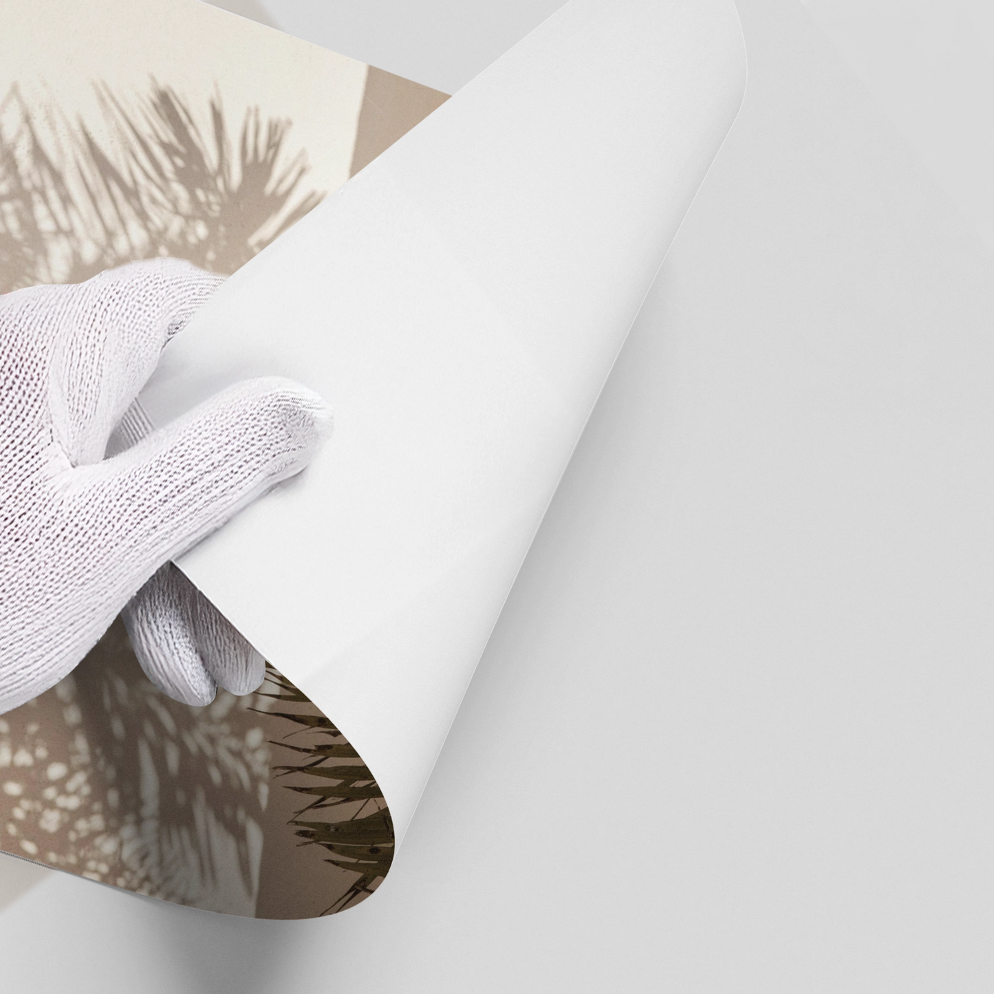 2Boho Desert Chic Palm Leaf - Poster