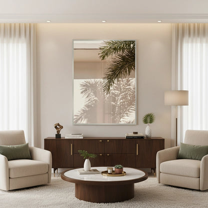 Boho Desert Chic Palm Leaf - Fine Art