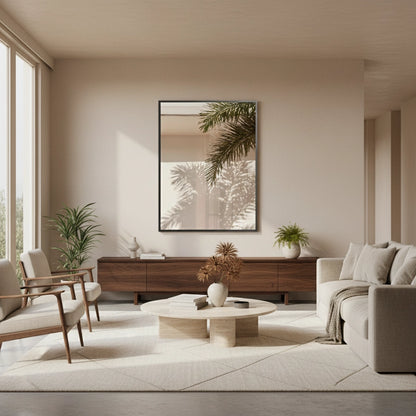 Boho Desert Chic Palm Leaf - Fine Art