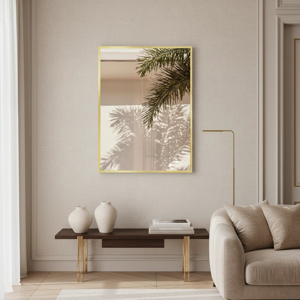 2Boho Desert Chic Palm Leaf - Fine Art