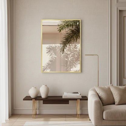 Boho Desert Chic Palm Leaf - Fine Art