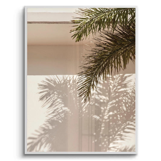 Boho Desert Chic Palm Leaf - Fine Art