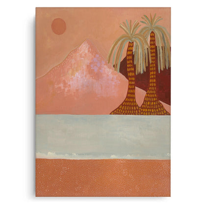 Boho Desert Mountain - Canvas