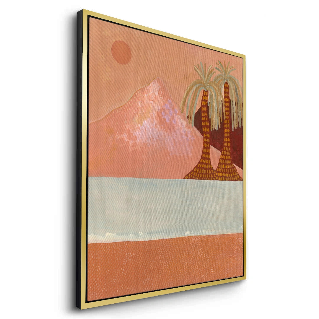 2Boho Desert Mountain - Canvas