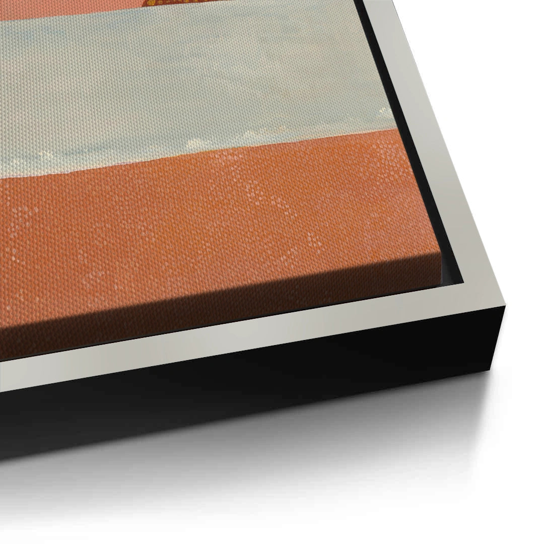 2Boho Desert Mountain - Canvas