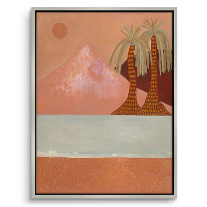 Boho Desert Mountain - Canvas