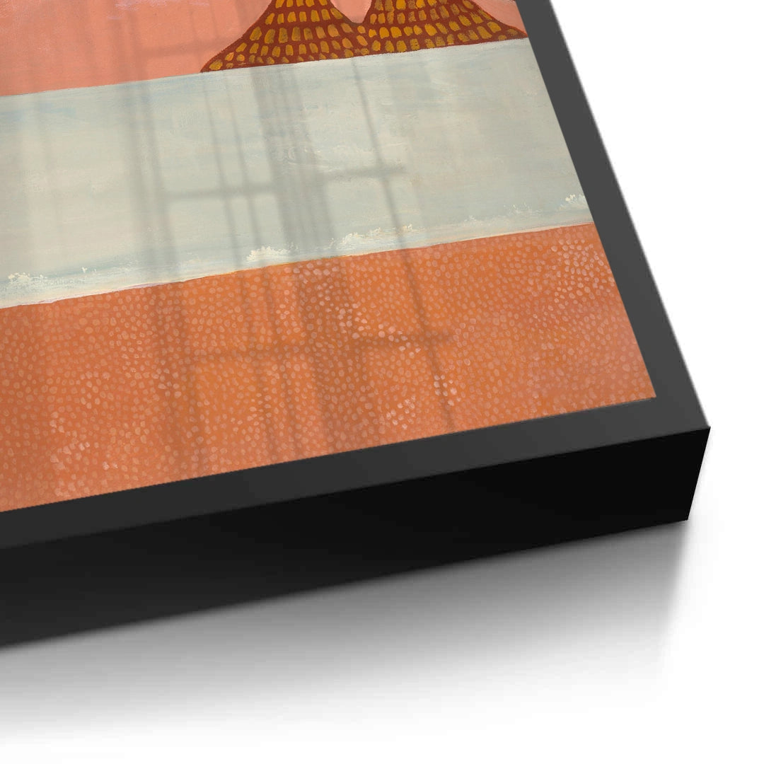 2Boho Desert Mountain - Fine Art