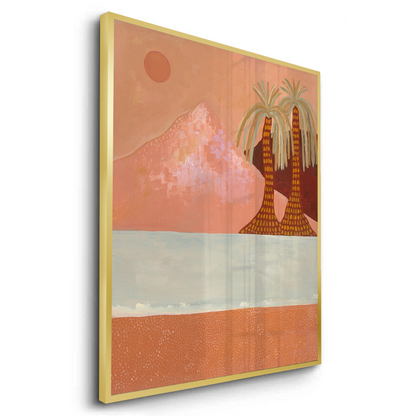 Boho Desert Mountain - Fine Art