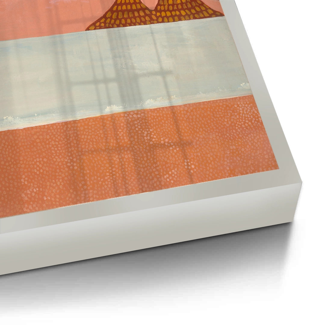 2Boho Desert Mountain - Fine Art