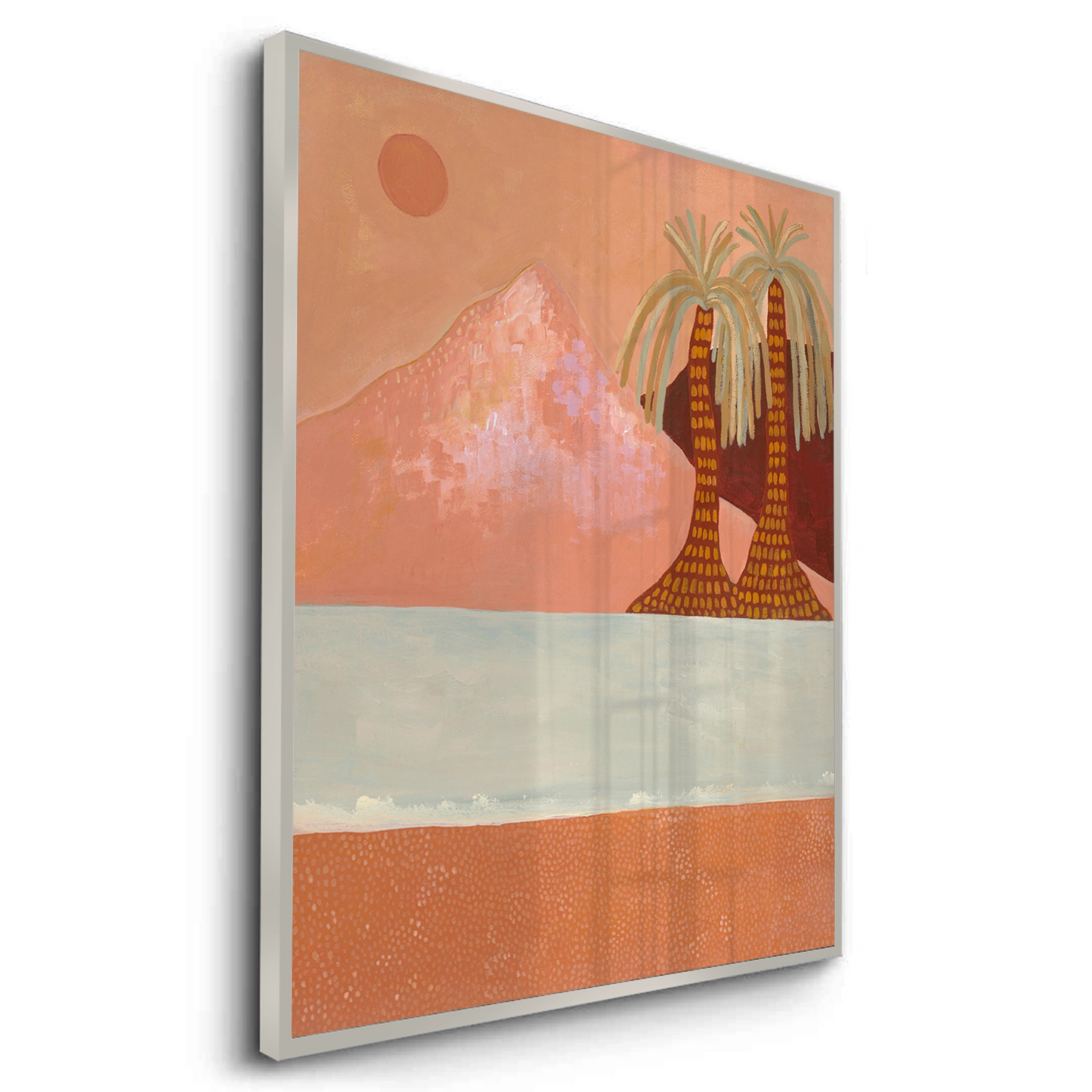 2Boho Desert Mountain - Fine Art