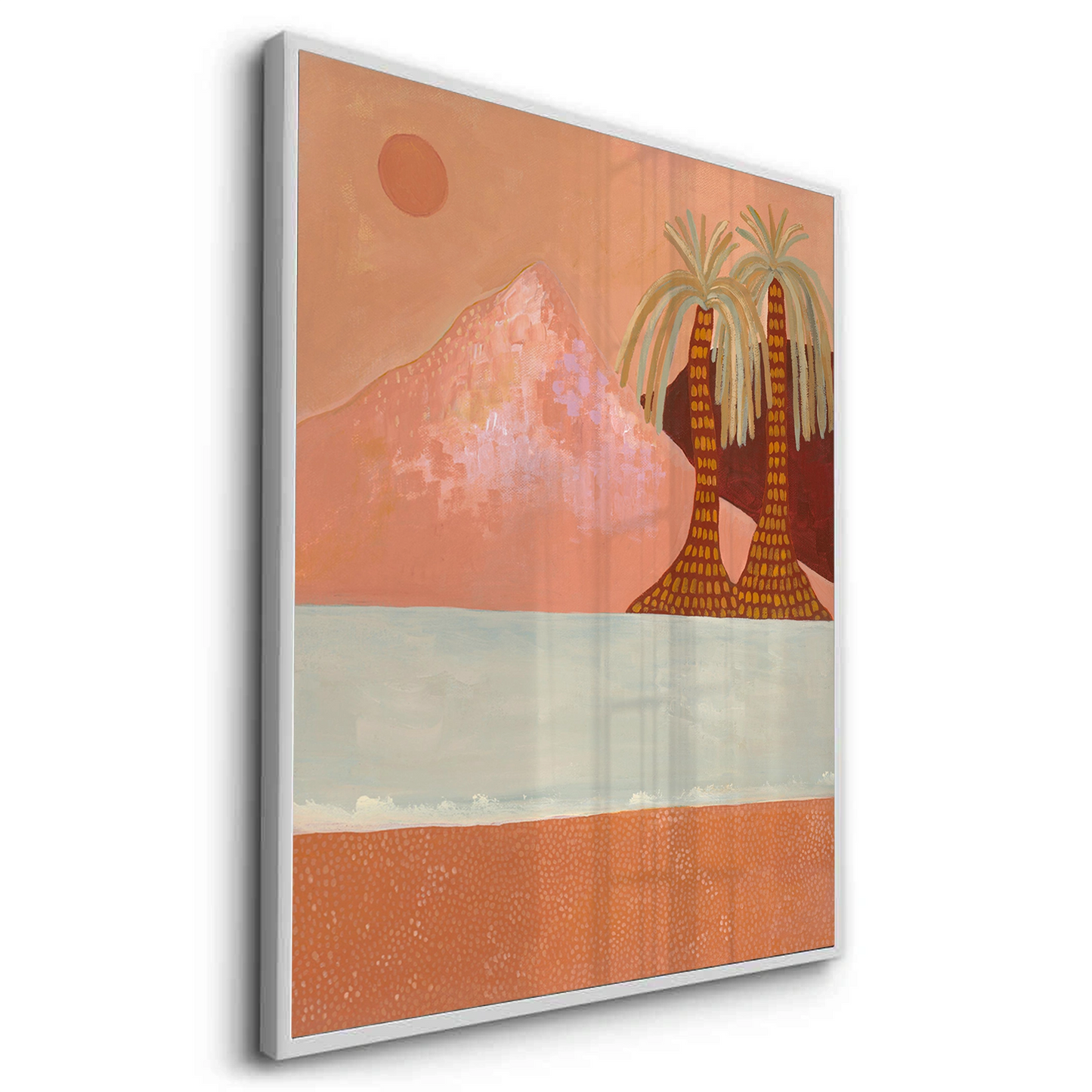 2Boho Desert Mountain - Fine Art