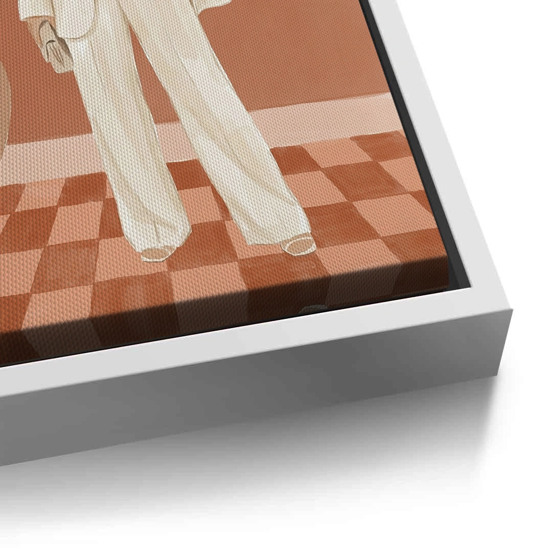 2Boho Fashion Illustration - Canvas