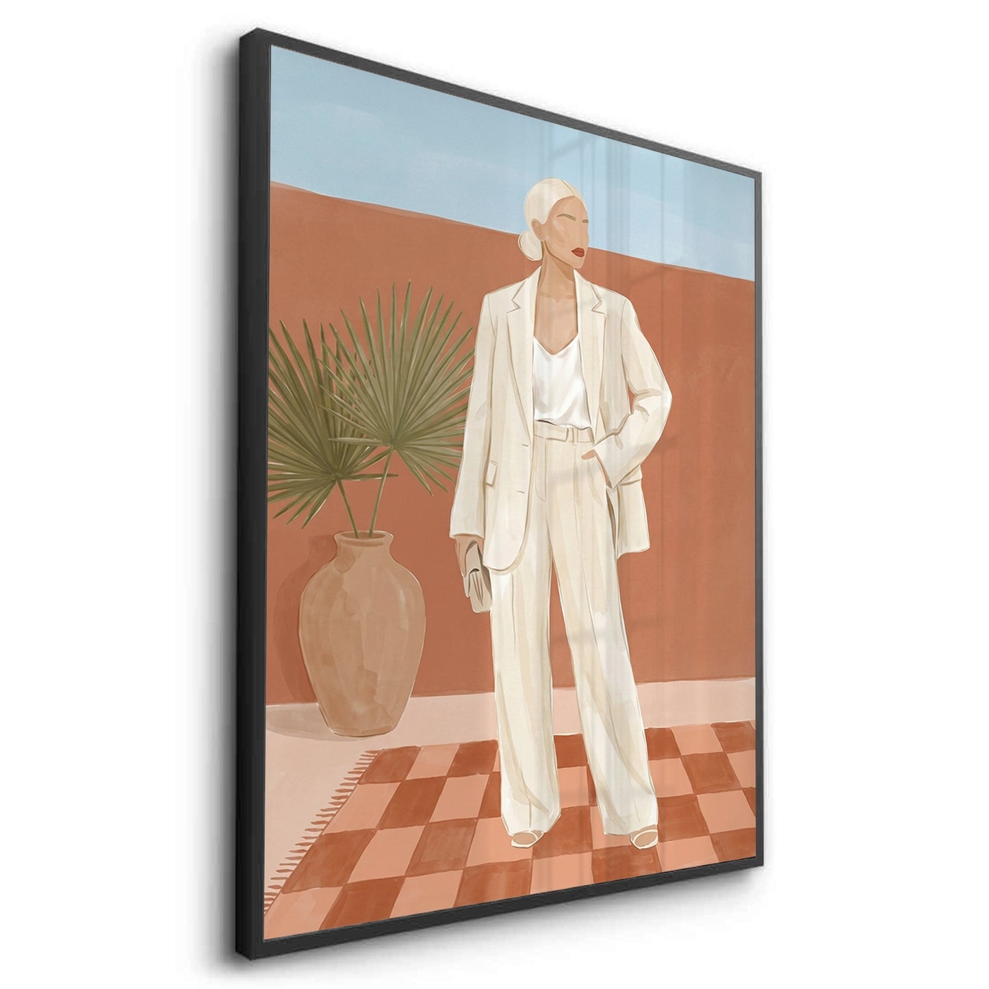 2Boho Fashion Illustration - Fine Art