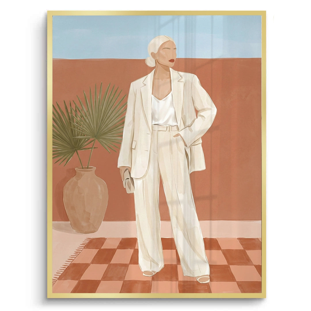 2Boho Fashion Illustration - Fine Art