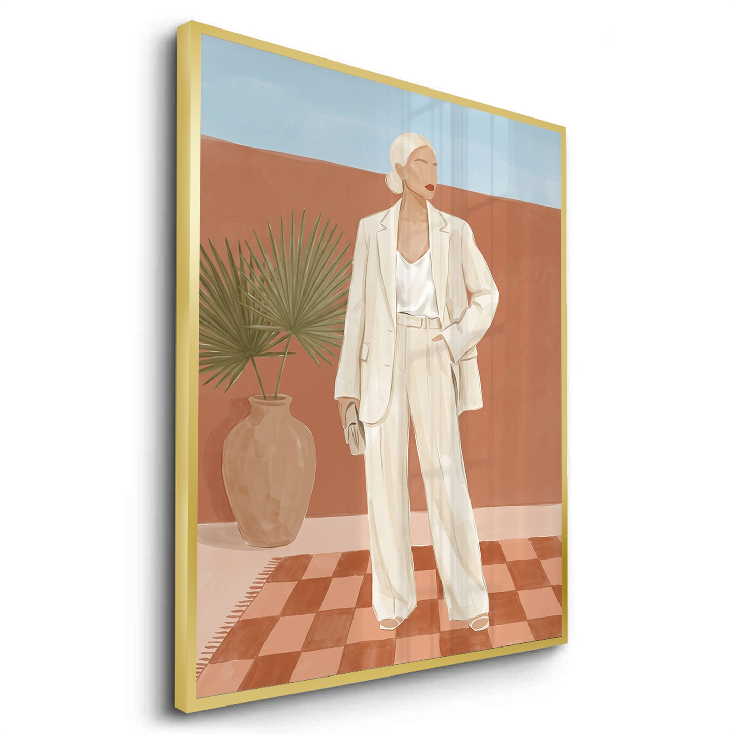 2Boho Fashion Illustration - Fine Art