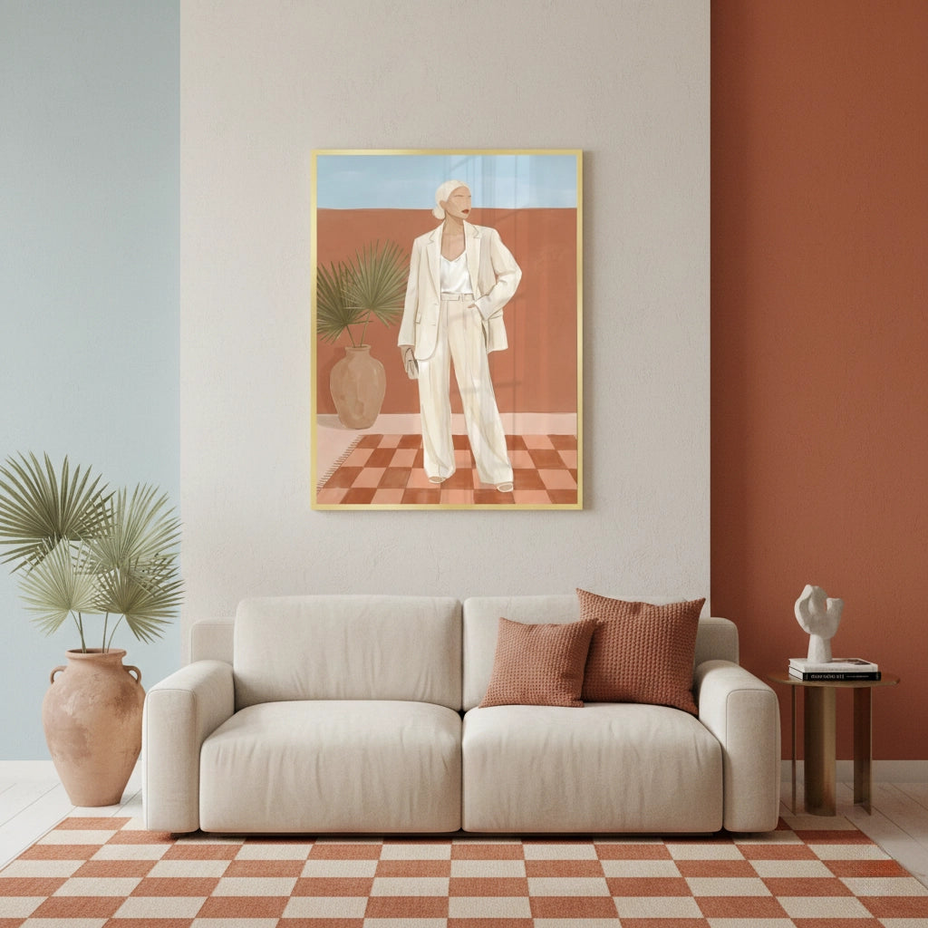 2Boho Fashion Illustration - Fine Art