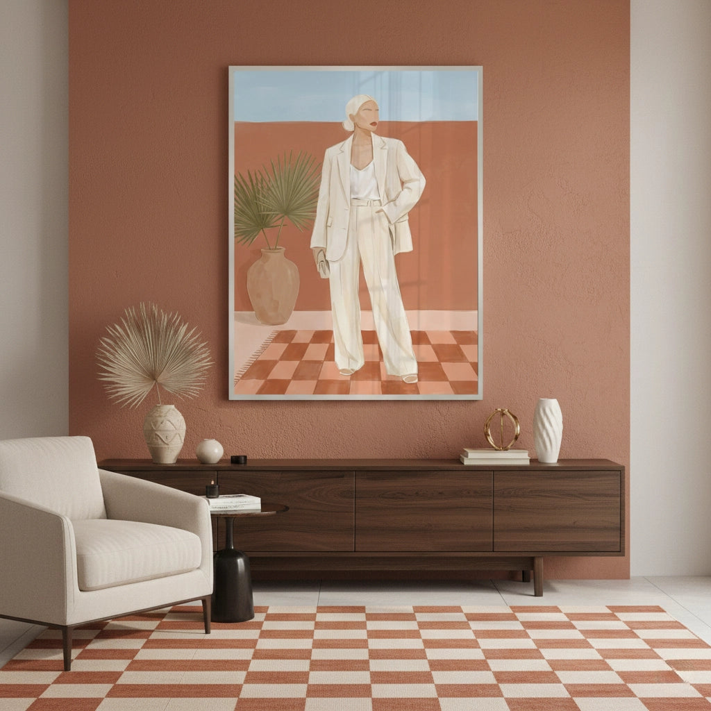 2Boho Fashion Illustration - Fine Art