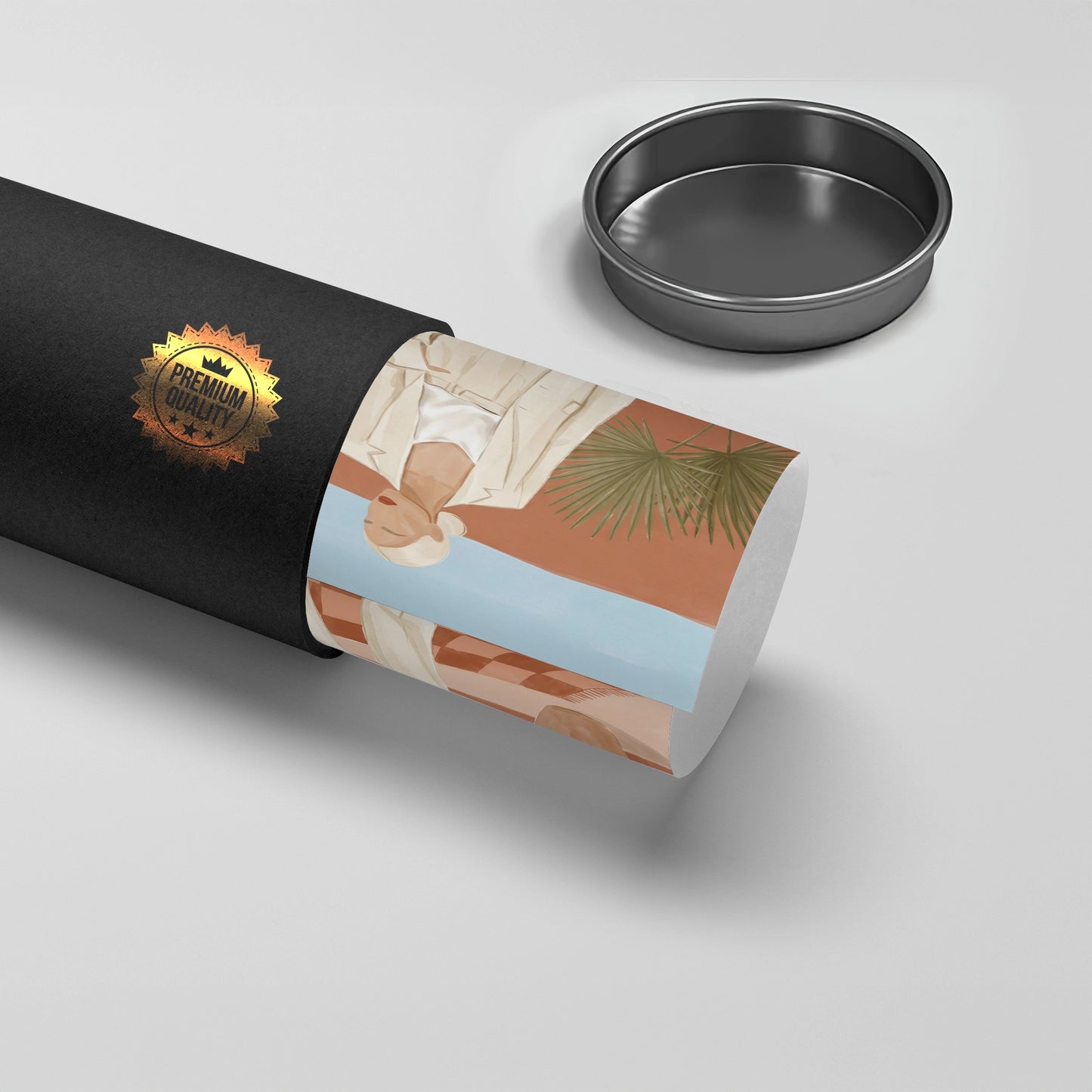 2Boho Fashion Illustration - Poster