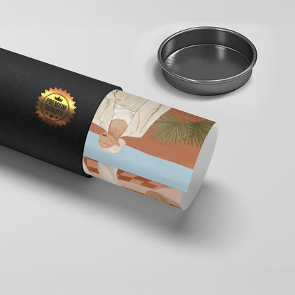 Boho Fashion Illustration - Poster