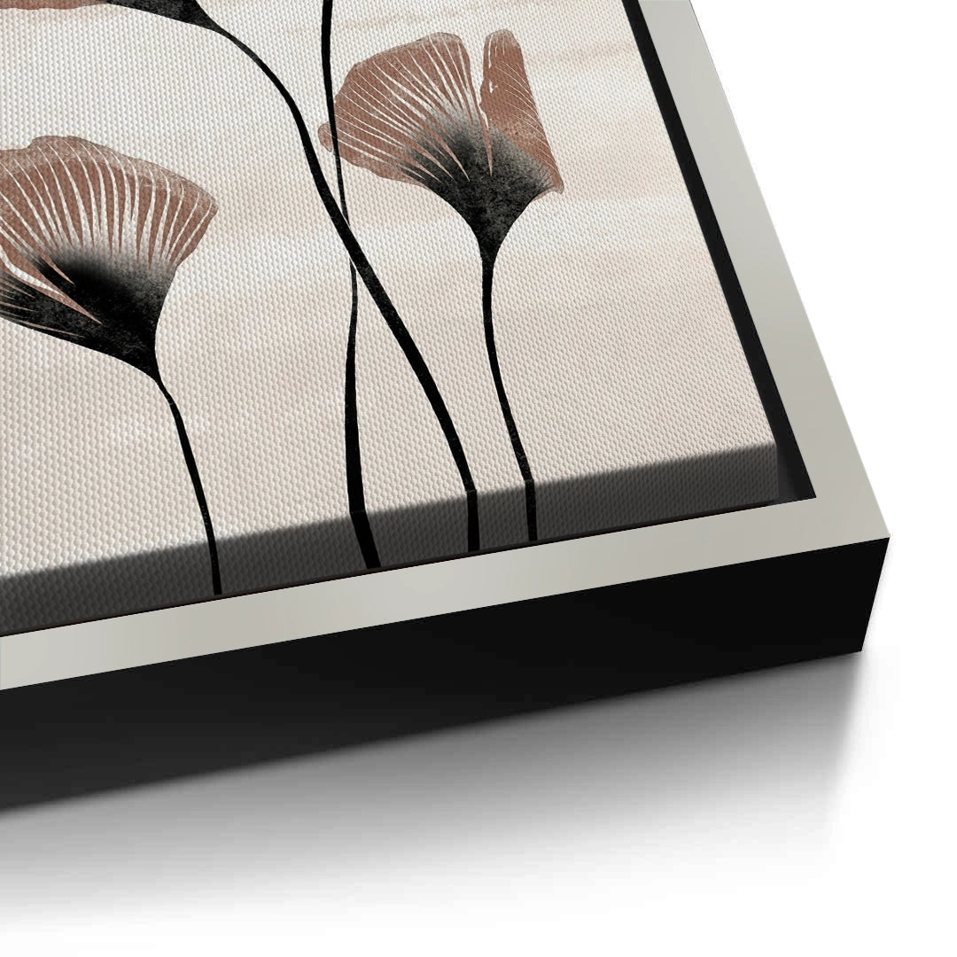 2Boho Ginkgo & Moon - Canvas