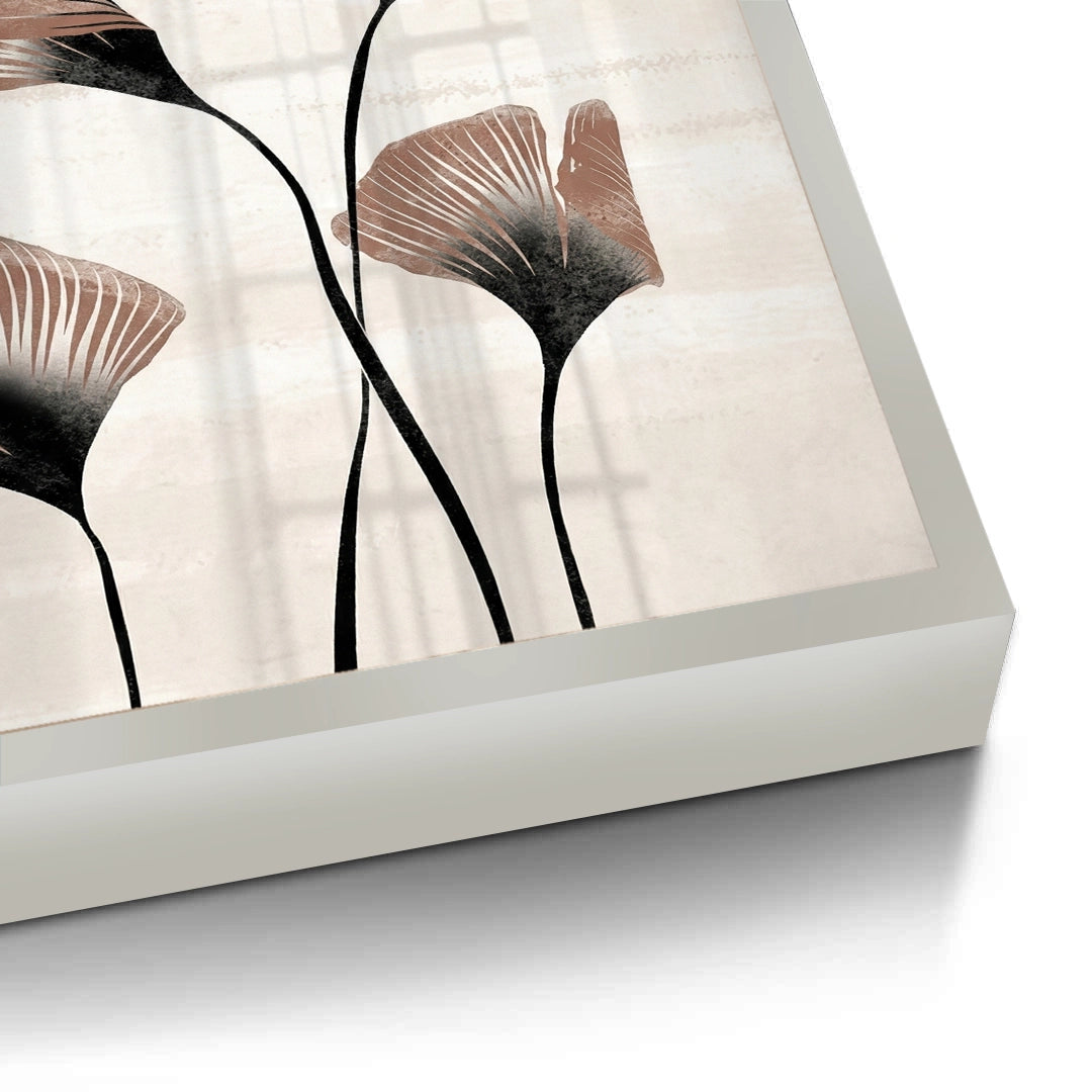 2Boho Ginkgo & Moon - Fine Art