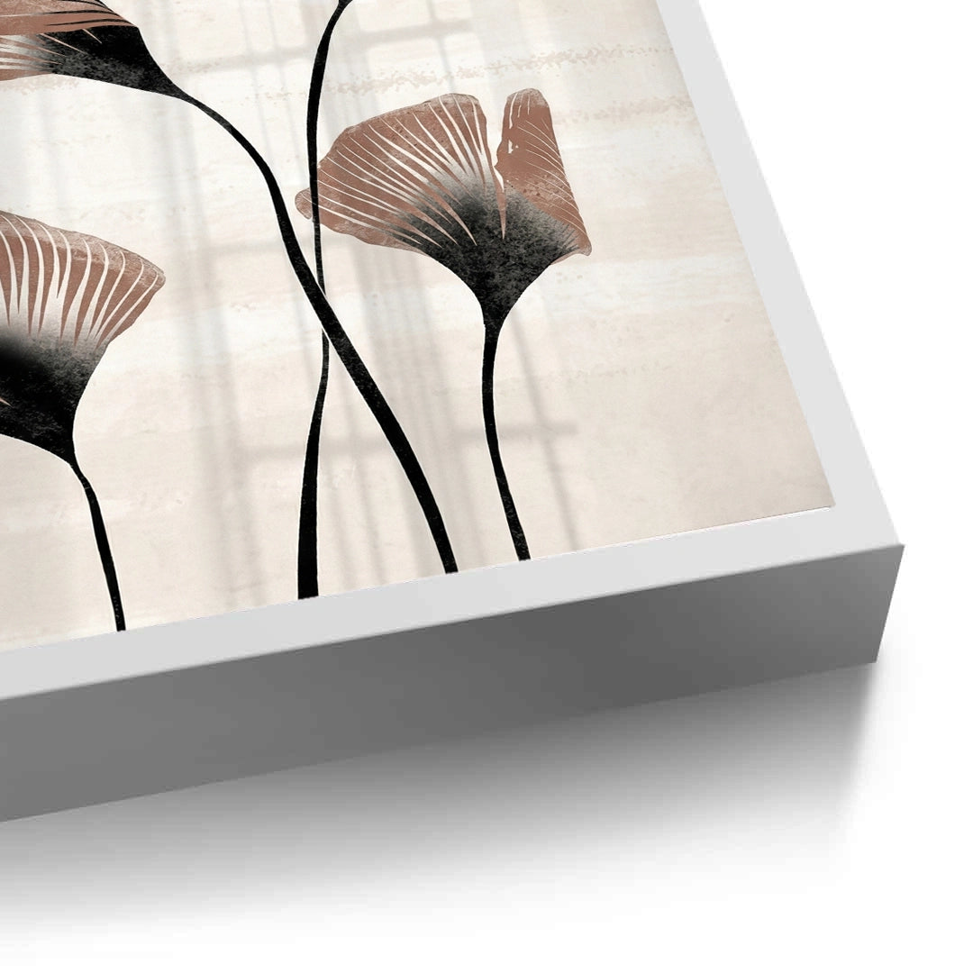 2Boho Ginkgo & Moon - Fine Art