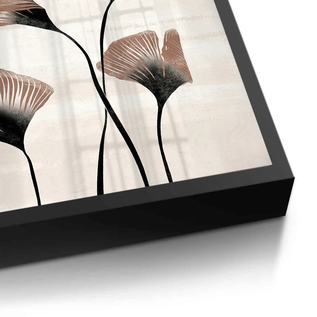 2Boho Ginkgo & Moon - Fine Art