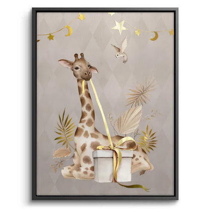 Boho Giraffe  - Canvas