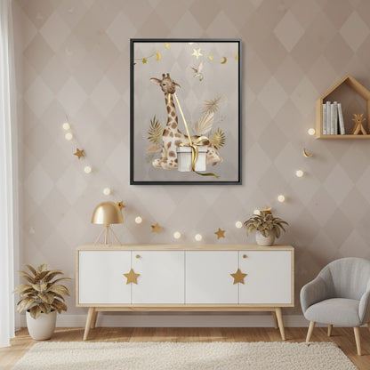 Boho Giraffe  - Canvas
