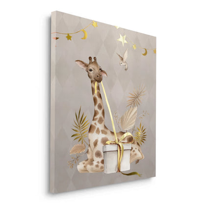 Boho Giraffe  - Canvas
