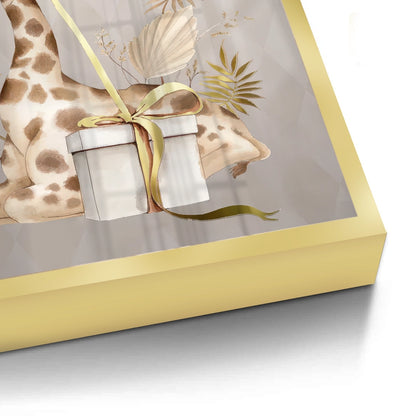 Boho Giraffe  - Fine Art