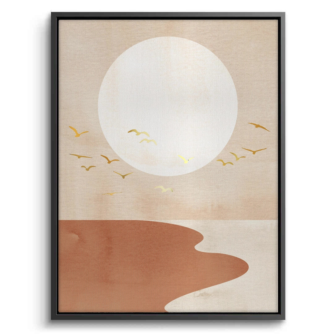 2Boho Gold Birds - Canvas