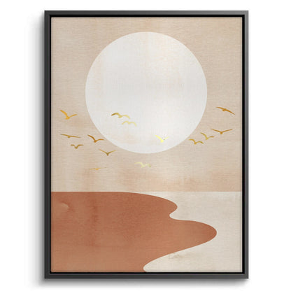 Boho Gold Birds - Canvas