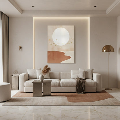 Boho Gold Birds - Canvas