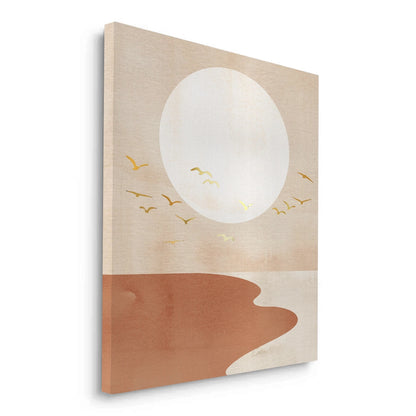 Boho Gold Birds - Canvas