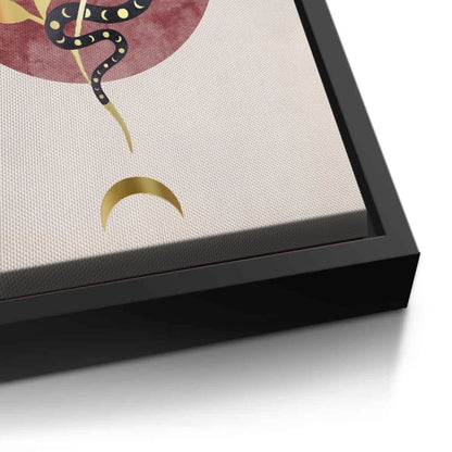 Boho Gold Snake - Canvas