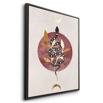 Boho Gold Snake - Canvas