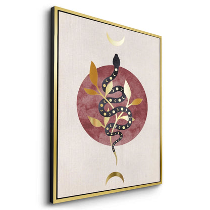 Boho Gold Snake - Canvas