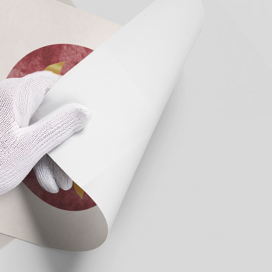 Boho Gold Snake - Poster