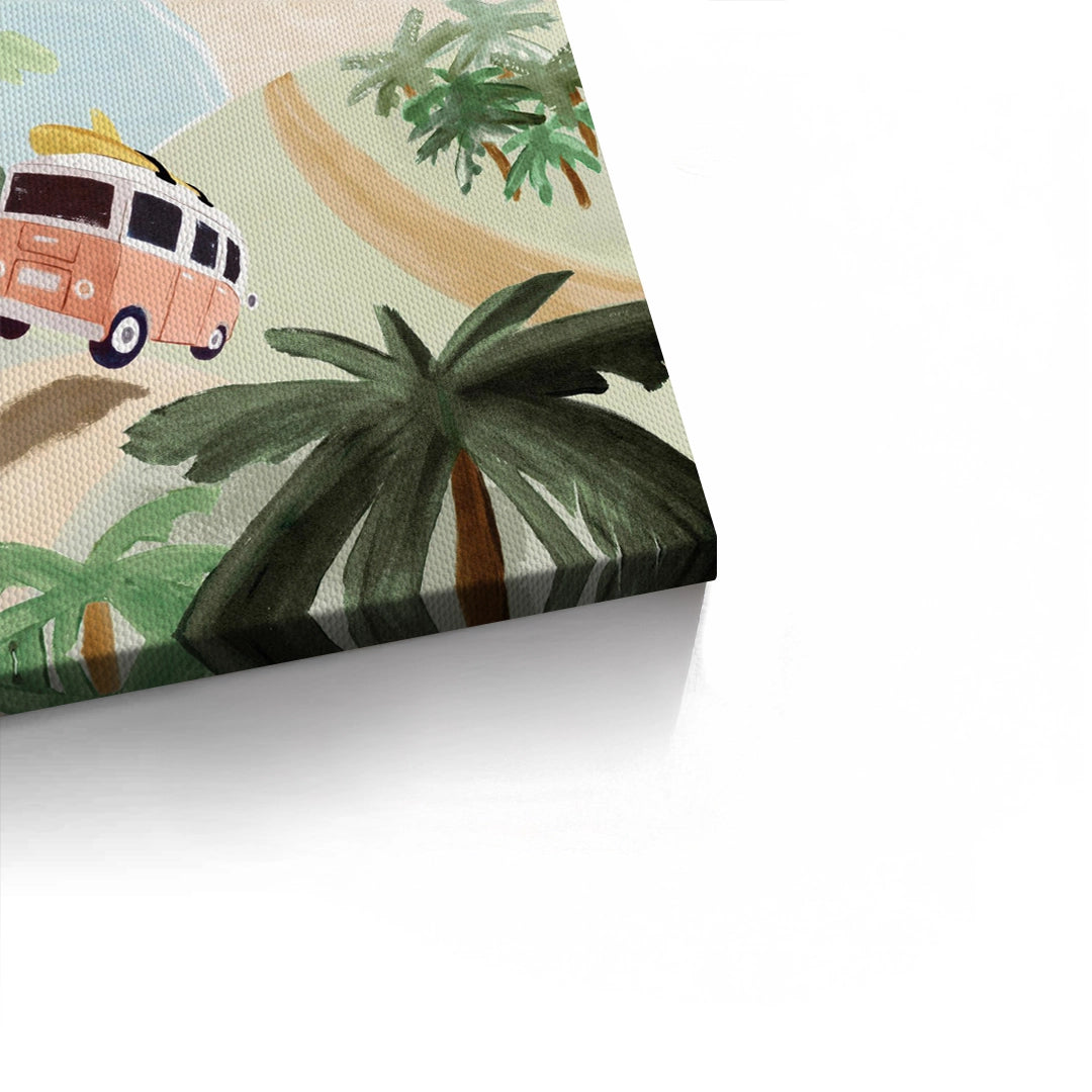 2Boho Jungle Van - Canvas
