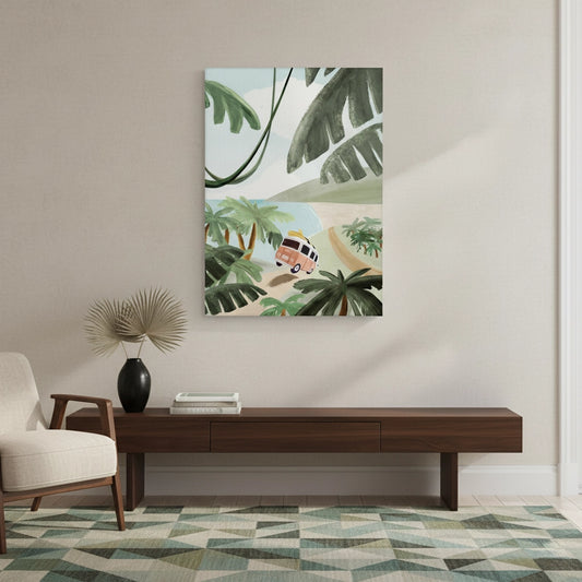 Boho Jungle Van - Canvas