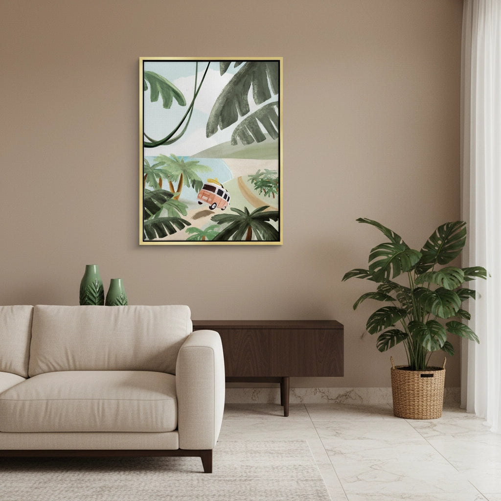 2Boho Jungle Van - Canvas