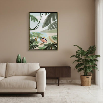 Boho Jungle Van - Canvas