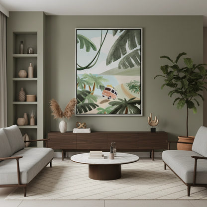 Boho Jungle Van - Canvas